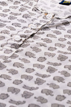 Grey Mini Elephant Nightsuit Set image 1