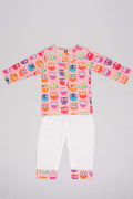 Night Owl Pink Nightsuit Set image 0