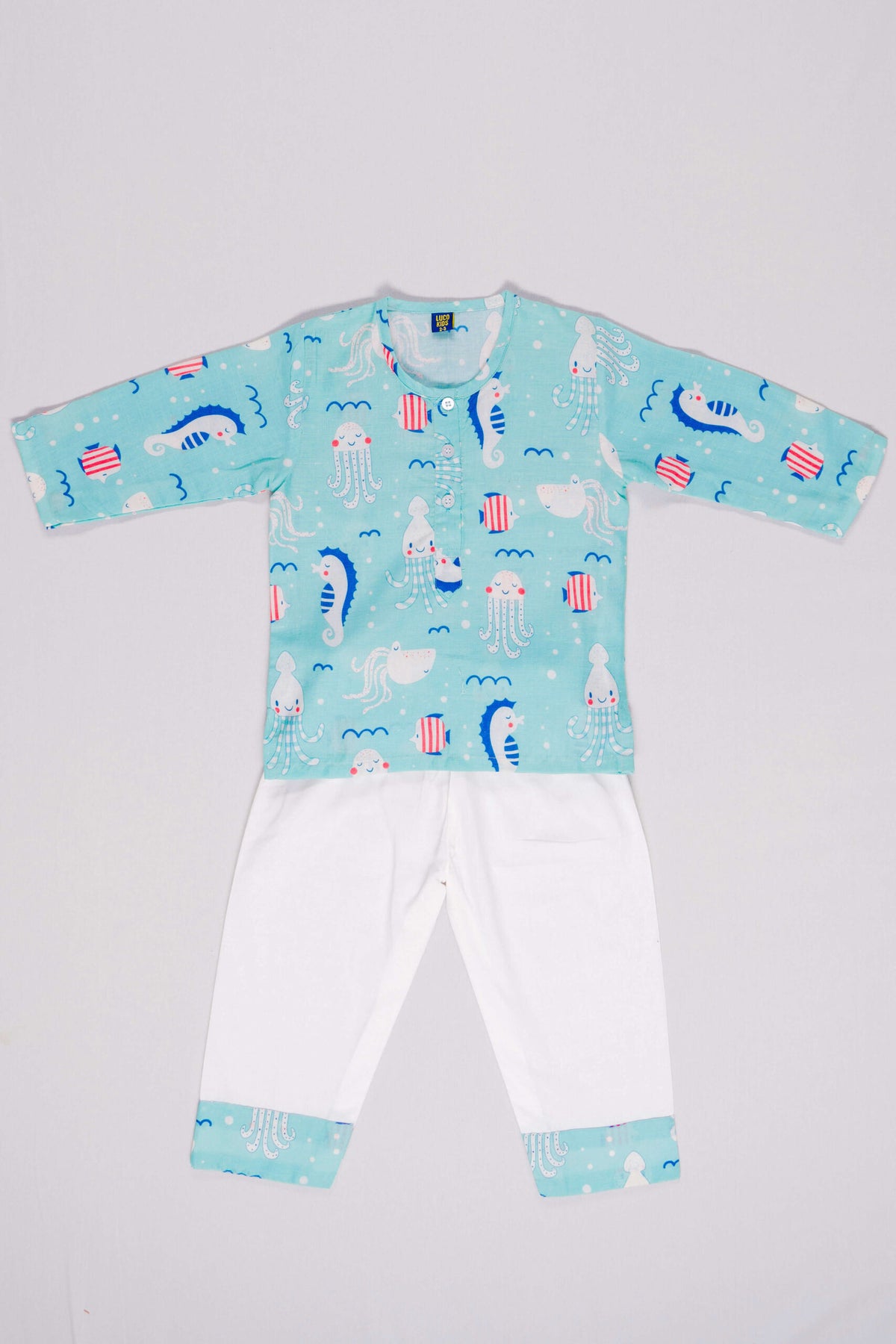 Jellyfish Party Nightsuit Set image 2