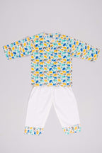 Colourful Elephant Nightsuit Set image 0