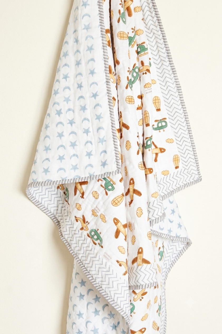 Little Pilot Kids Blanket