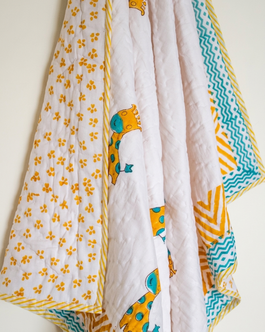 Sleepy Giraffe Blanket