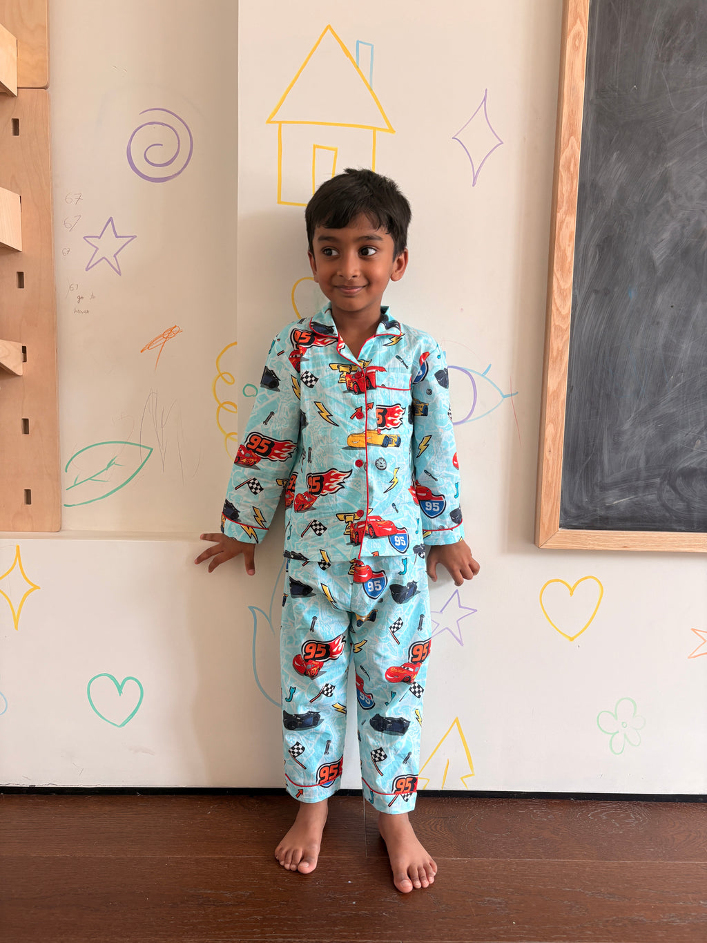 Racing Car Nightsuit Set