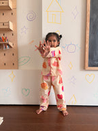 Cozy Sea Shells Nightsuit set