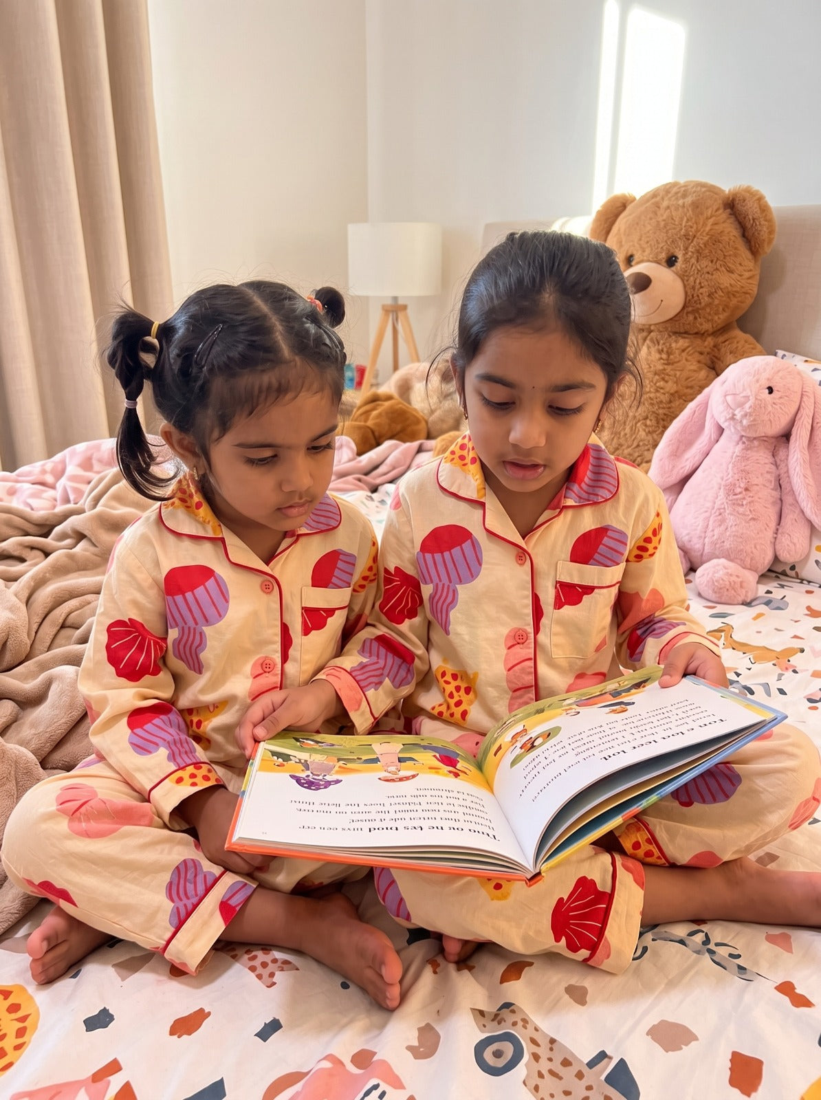 Cozy Sea Shells Nightsuit set