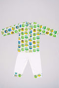 Night Owl Green Nightsuit Set image 0