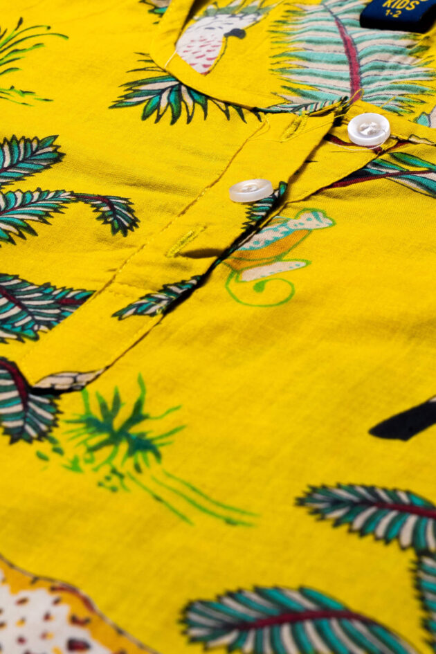 Jungle Safari Yellow Nightsuit Set - Image 2