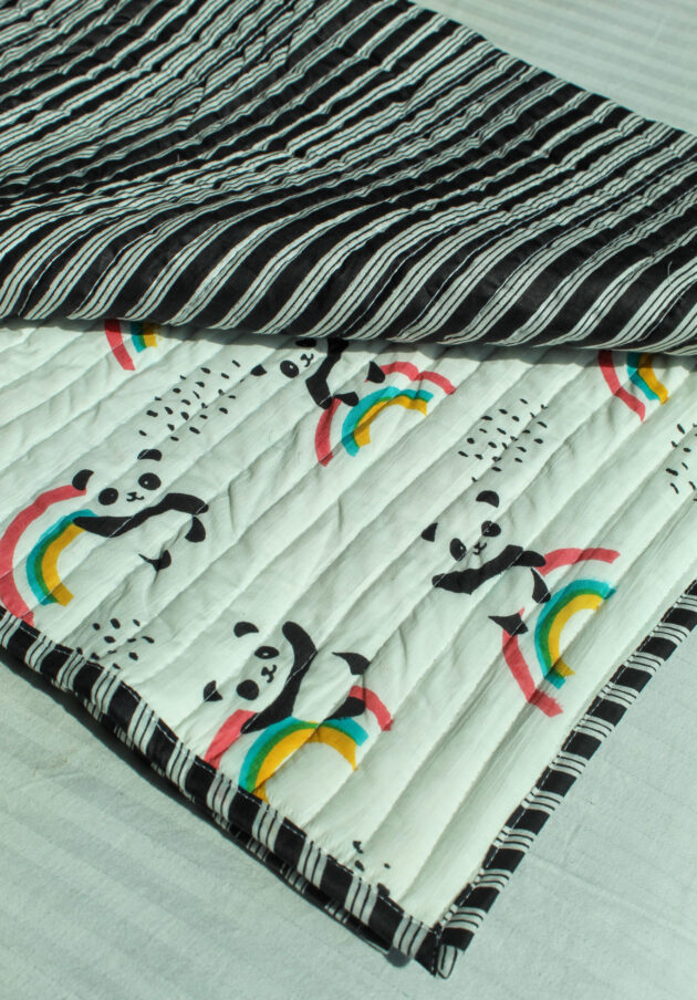Happy Panda Kids Blanket