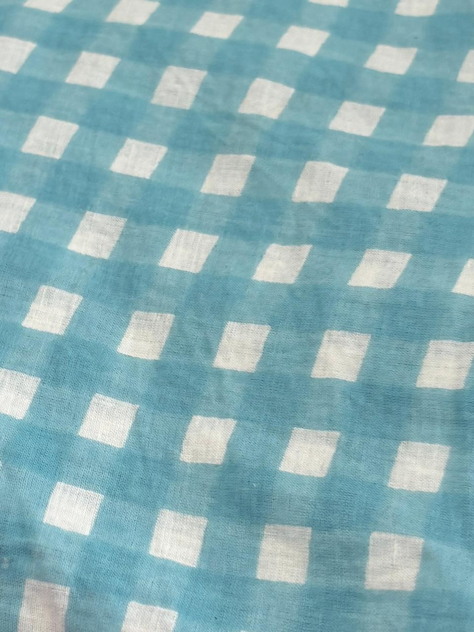 Blue Gingham Nightsuit - Image 2