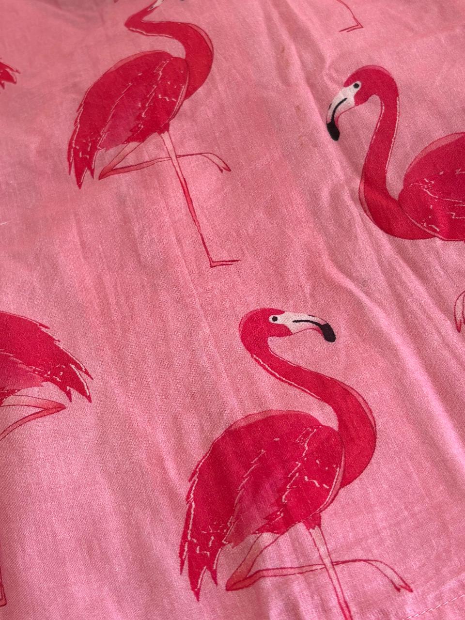 Flamingo Fiesta Nightsuit Set - Image 2