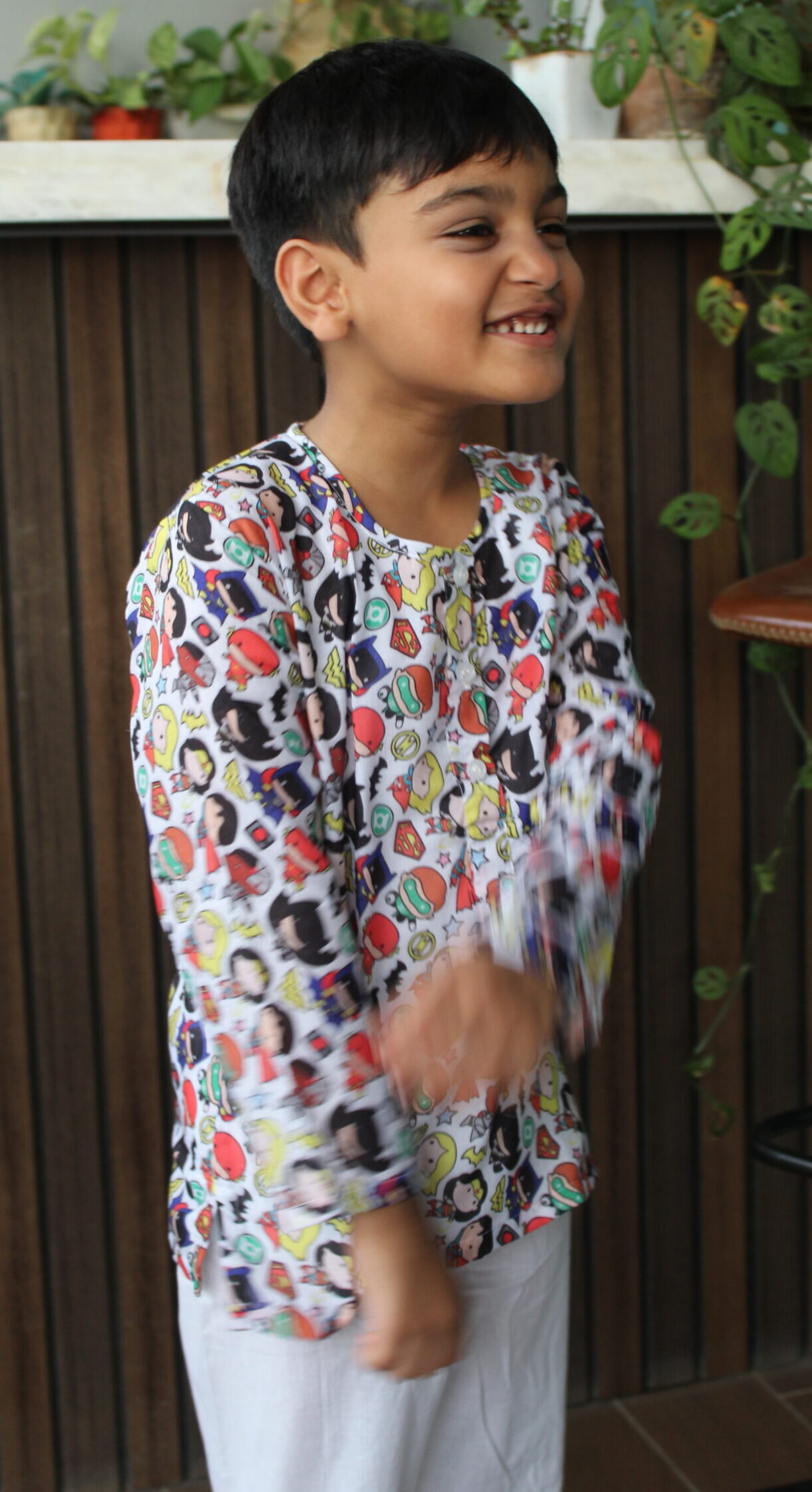 Superhero Nightsuit Set