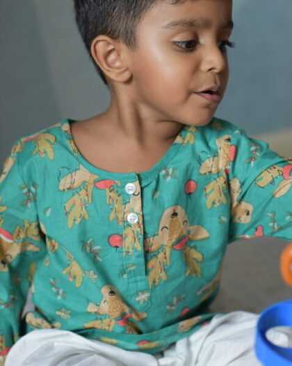 Reindeer Party Nightsuit Set