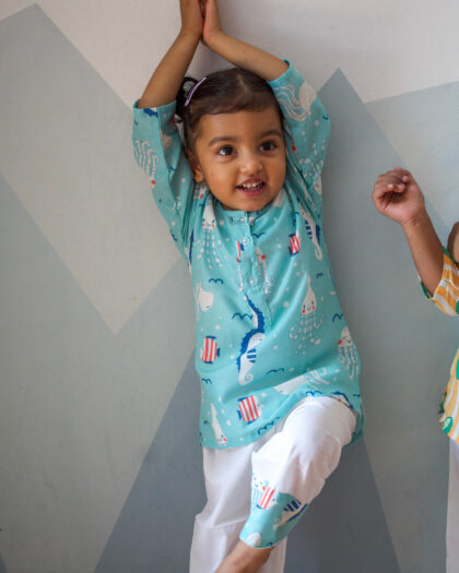 Jellyfish Party Nightsuit Set