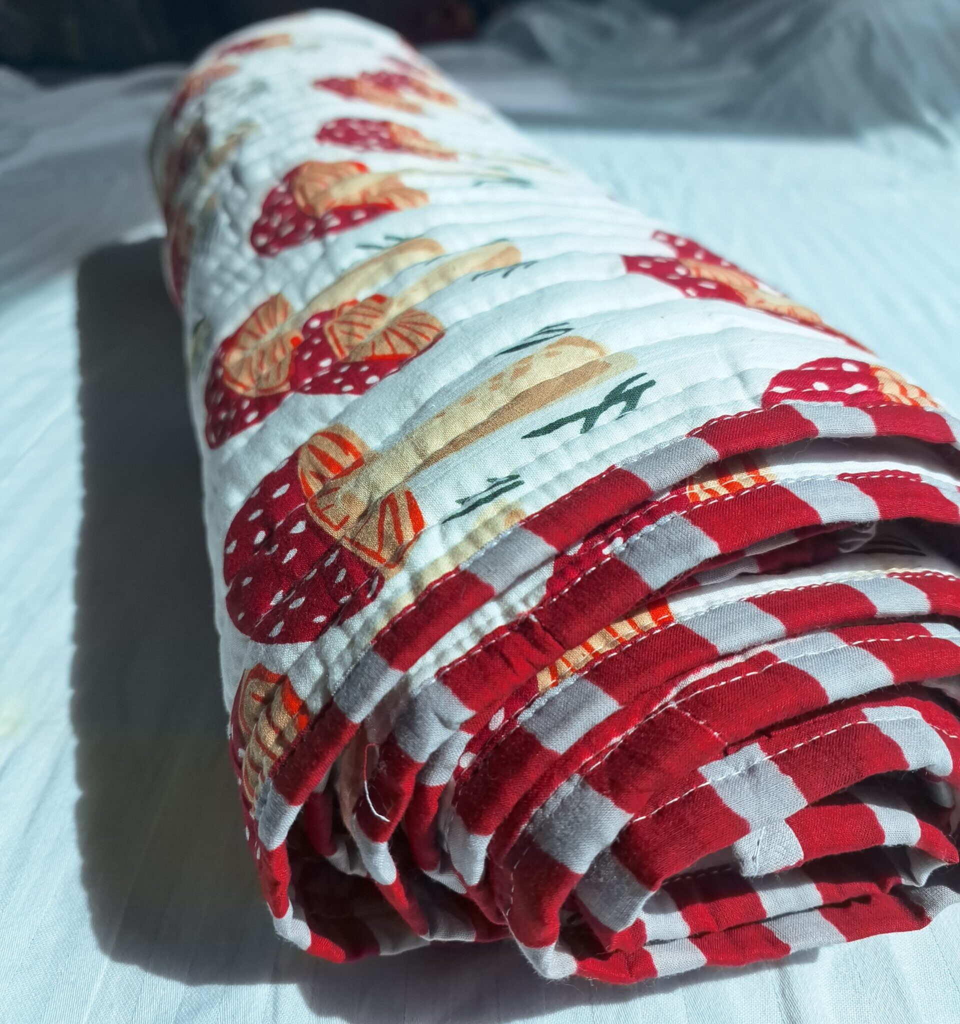 Mushroom Fiesta Kids Blanket - Image 2