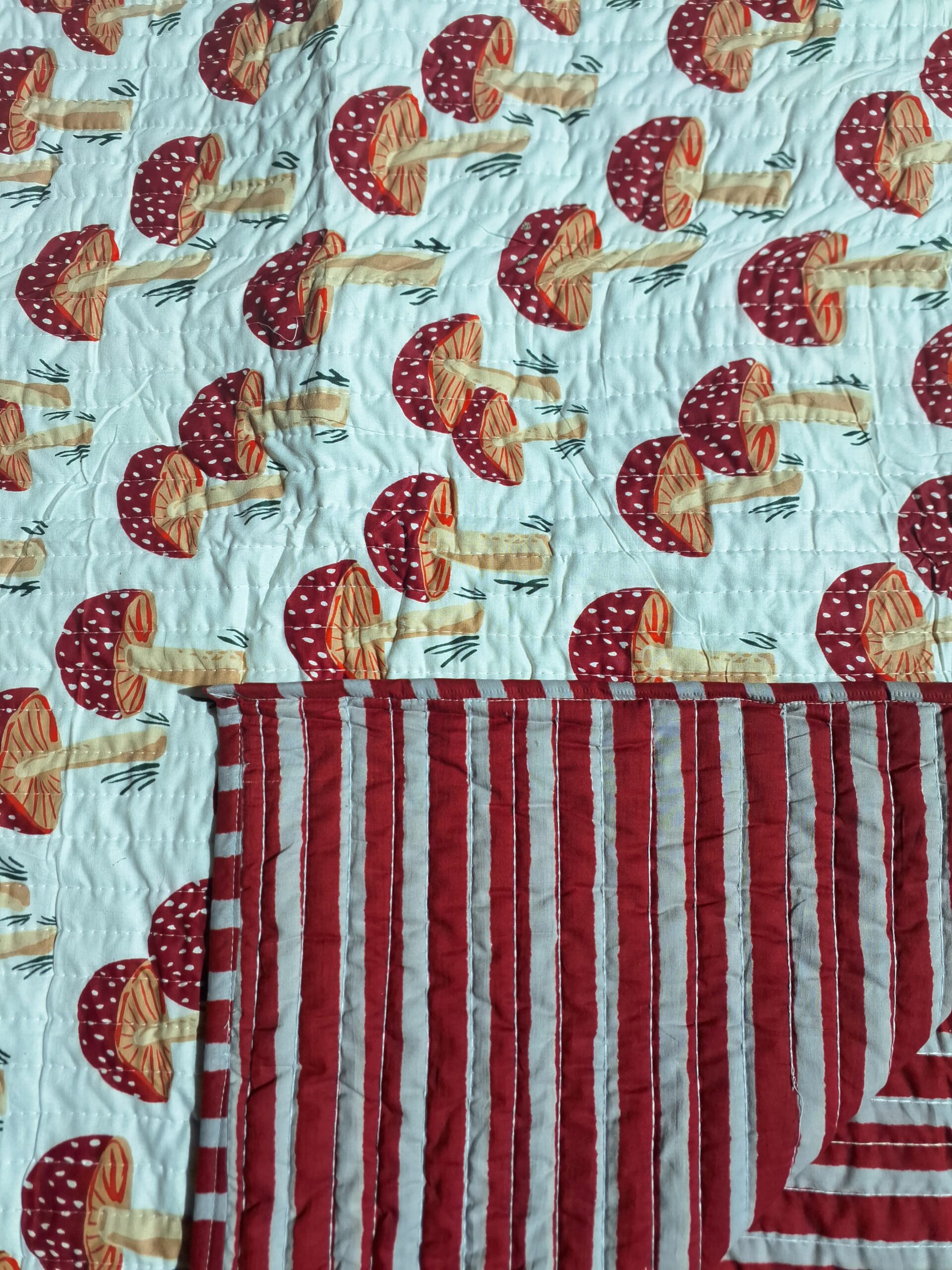Mushroom Fiesta Kids Blanket